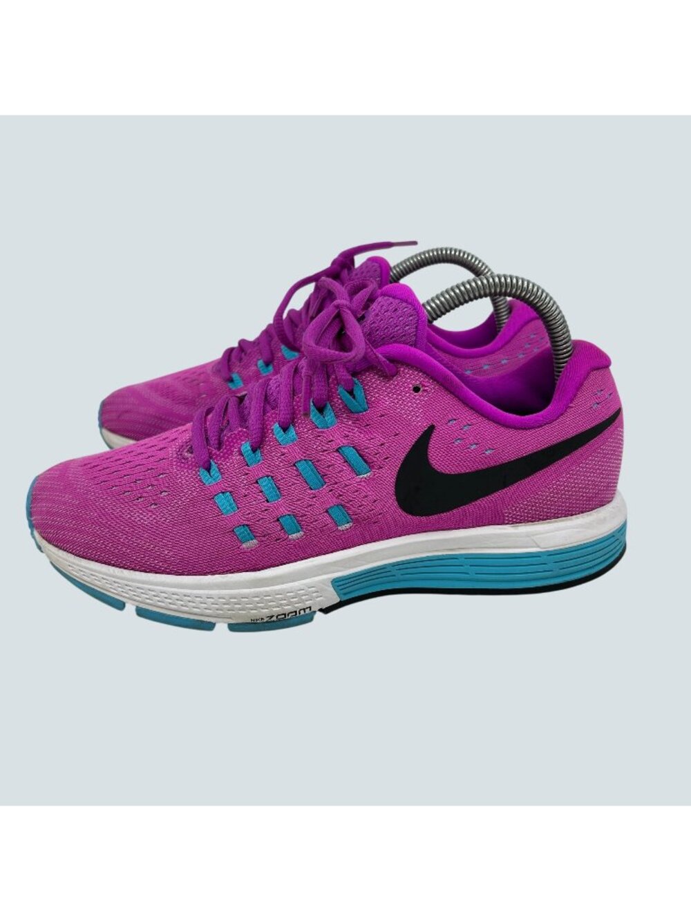 Nike Air Zoom Vomero 11 Women's Size 8 Hyper Violet Blue Running Shoes 818100-50